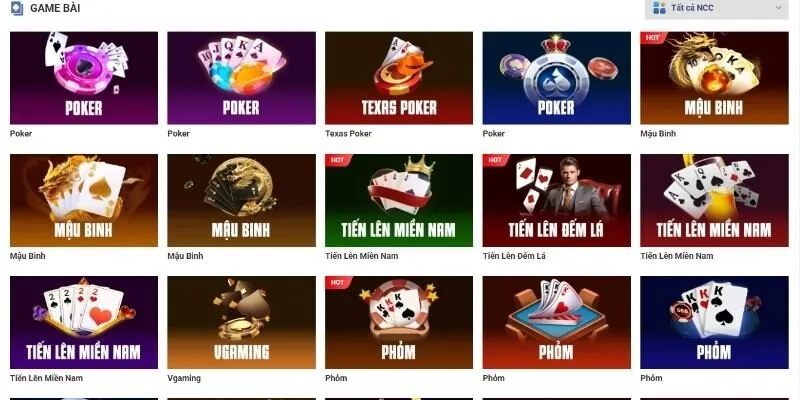 Các game cấp độ New88 cung cấp nhiều thể loại game khác nhau - New88
