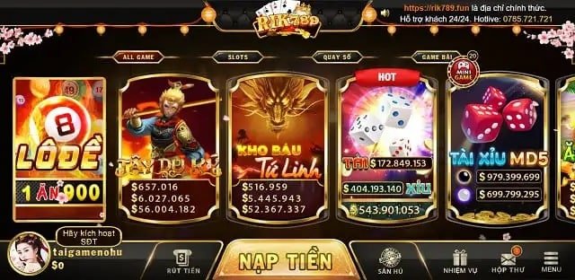 Dịch vụ gửi và rút tiền Empire777 - Empire777