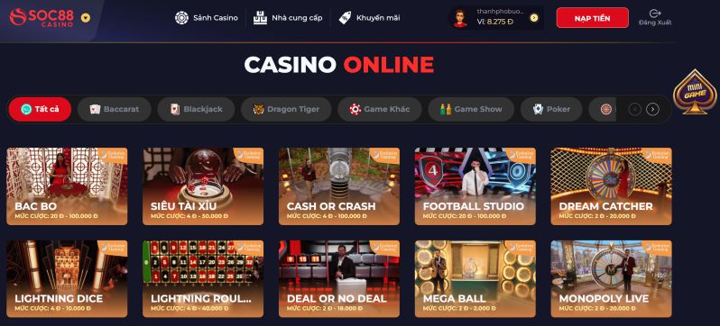 Nền tảng đạt chuẩn Rikvip này cung cấp hơn 2600 trò chơi - Rikvip
