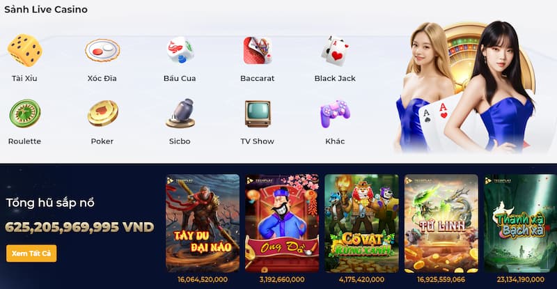 Live Betvnd là một trang web chơi game chất lượng cao - Betvnd